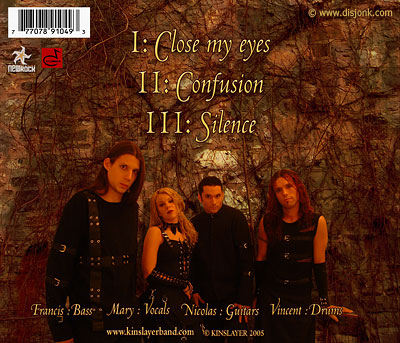 Graphic design artwork of the album cd tray card