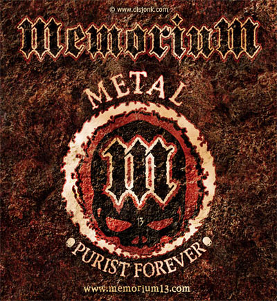 Sticker graphic design for music band