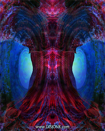 Psychedelic portal - Visionary psychedelic art